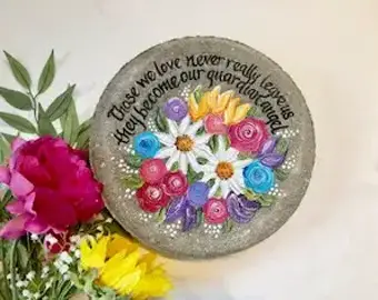 MEMORIAL Gifts, orders Memorial Garden Stone, Memorial Gift, Memorial Gifts, Sympathy Gift, Memorial Stone, Painted Hydrangeas, Memorial Gifts